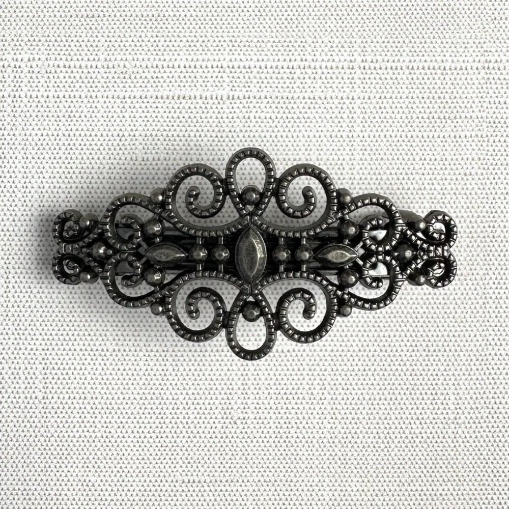 Vintage Filigree Hair Barrette